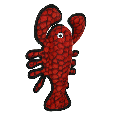 Tuffy Ocean Creature Lobster Dog Toy