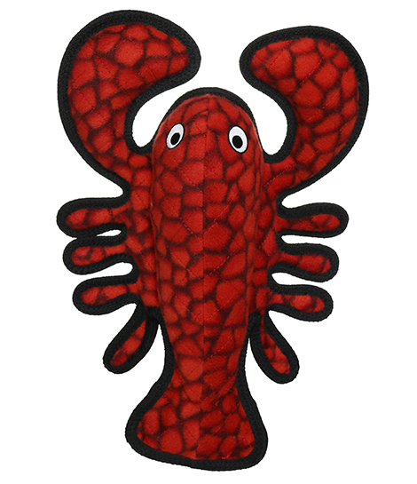 Tuffy Ocean Creature Lobster Dog Toy
