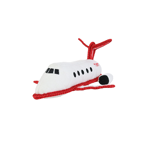 Tuffy Transportation Airplane Dog Toy
