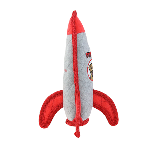 Tuffy Transportation Rocket Ship Dog Toy