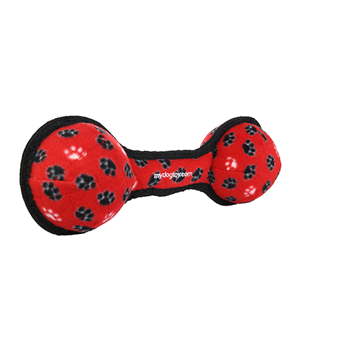 Tuffy Ultimate 2 Ball Tug Dog Toy