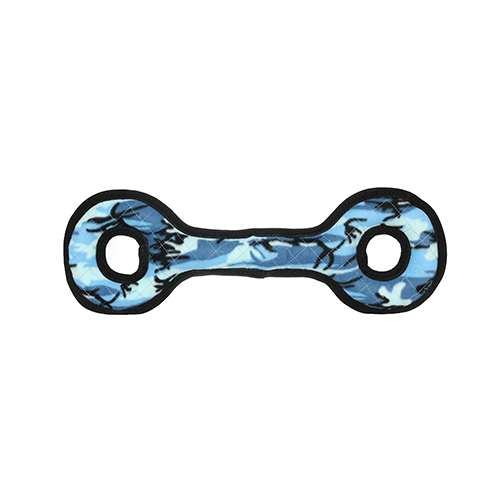 Tuffy Ultimate Tug-O-War Camo Blue Dog Toy
