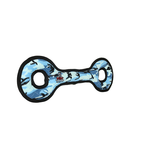 Tuffy Ultimate Tug-O-War Camo Blue Dog Toy