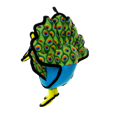 Tuffy Zoo Peacock Dog Toy