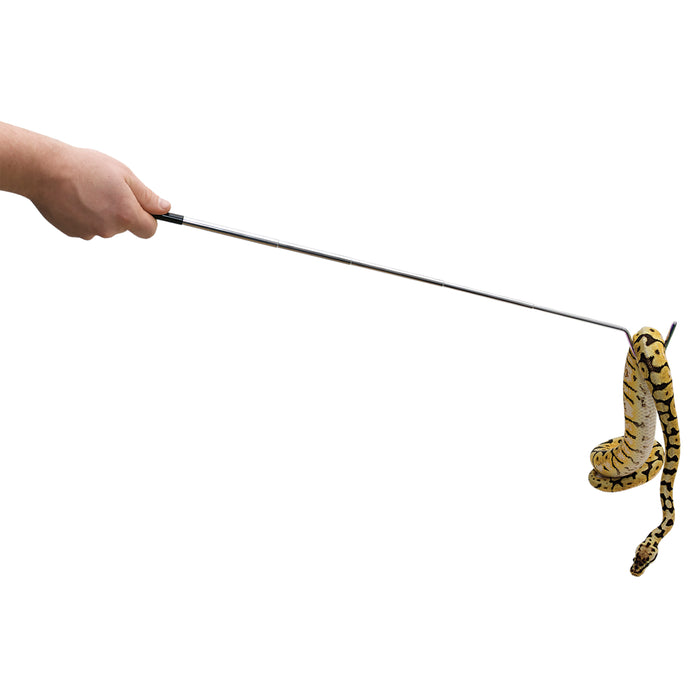 Zoo Med Deluxe Collapsible Snake Hook Black 7.25 in - 26 in