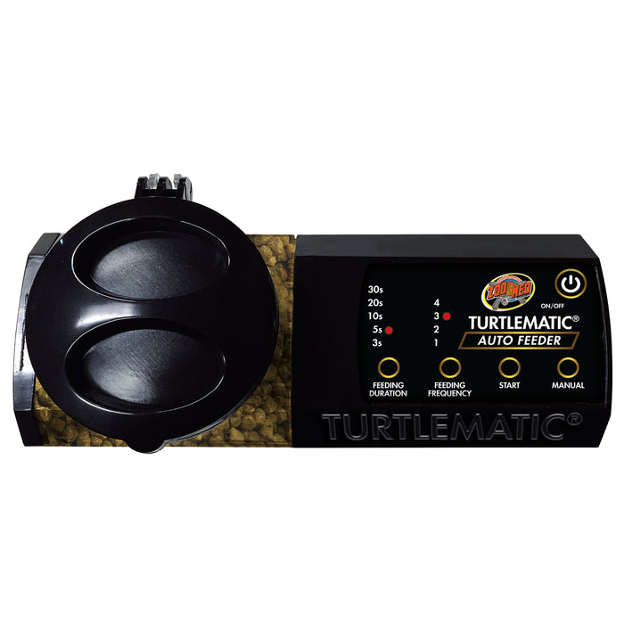 Zoo Med Turtlematic Automatic Daily Turtle Feeder Black