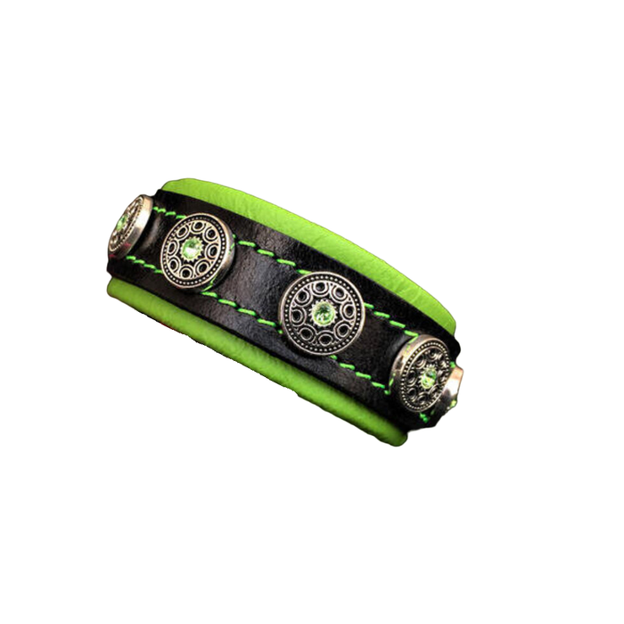 Bestia Collars - Bestia The "Bijou" Green Collar for Puppies - 3 - Image 5