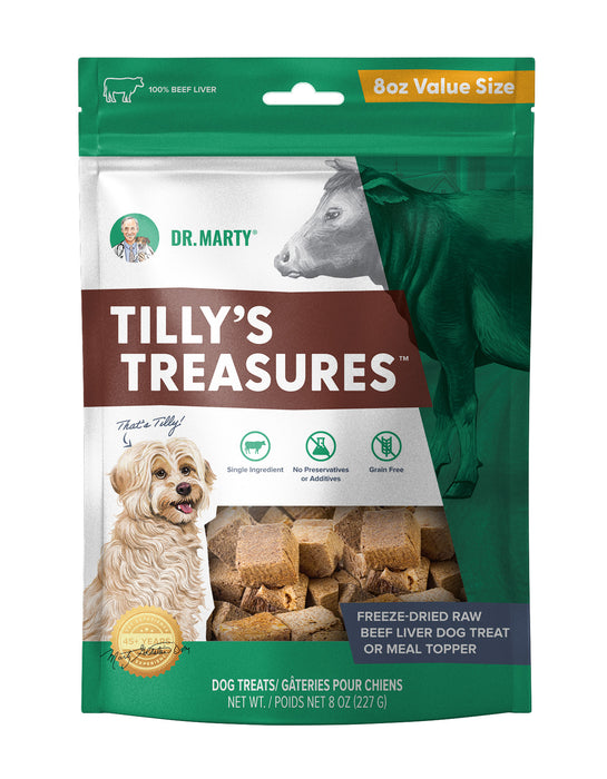 Dr Marty Tilly's Treasures - Beef Liver dog 8oz