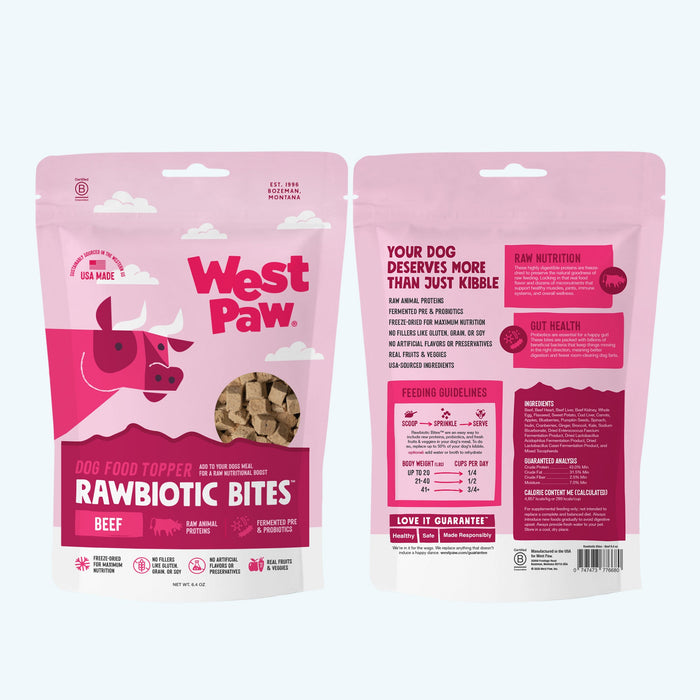 West Paw Beef Dog Food Topper 6.4 oz