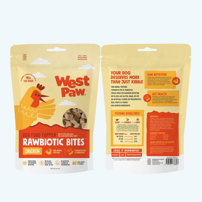 West Paw Chicken Dog Food Topper 6.4 oz