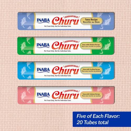 Inaba Tuna Variety BOX 20 Tubes