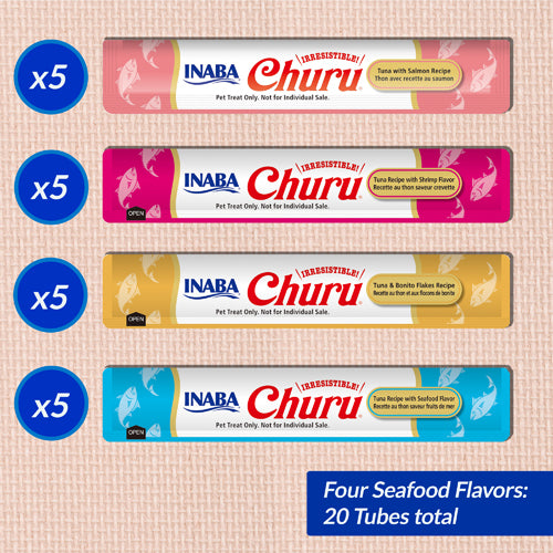 Inaba Seafood Variety BOX 20 Tubes