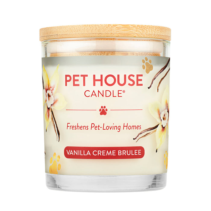 One Fur All Vanilla Creme Brulee Candle