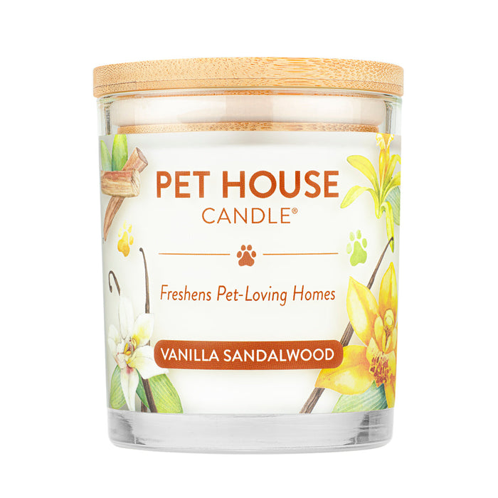 One Fur All Vanilla Sandalwood Candle
