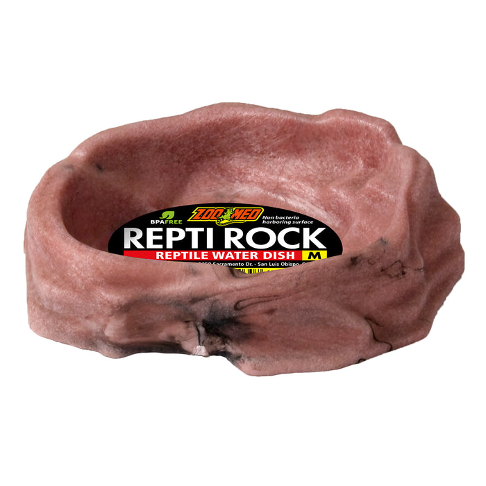 Zoo Med Repti Rock Water Dish Assorted MD