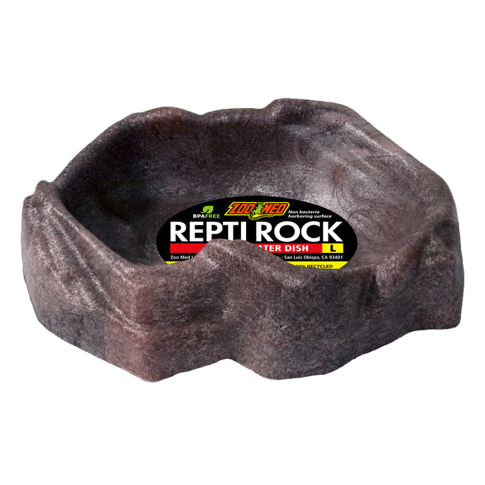 Zoo Med Repti Rock Water Dish Assorted LG