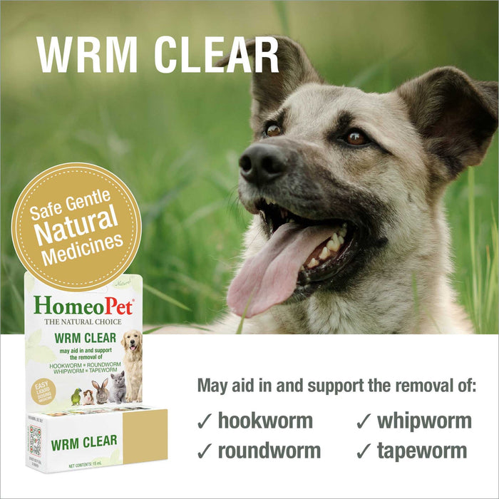 HomeoPet WRM Clear 15 ml