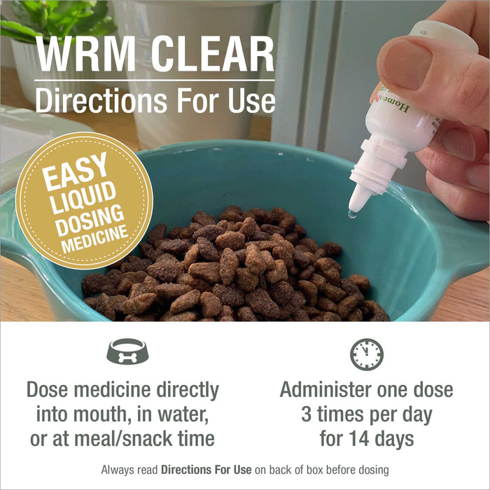 HomeoPet WRM Clear 15 ml