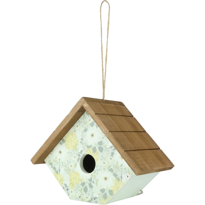 Nature's Way Bird Products Blooming Nest Decorative Wren House, Green