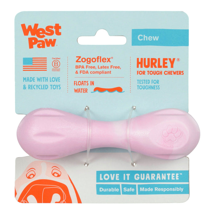 West Paw Hurley Bubblegum Swirl Dog Toy