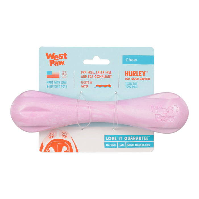 West Paw Hurley Bubblegum Swirl Dog Toy