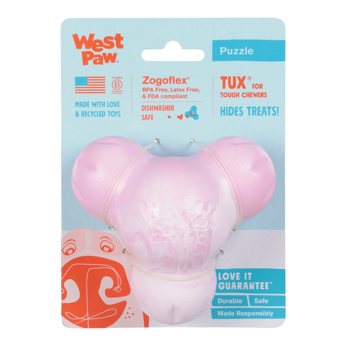 West Paw Tux Bubblegum Swirl Dog Toy