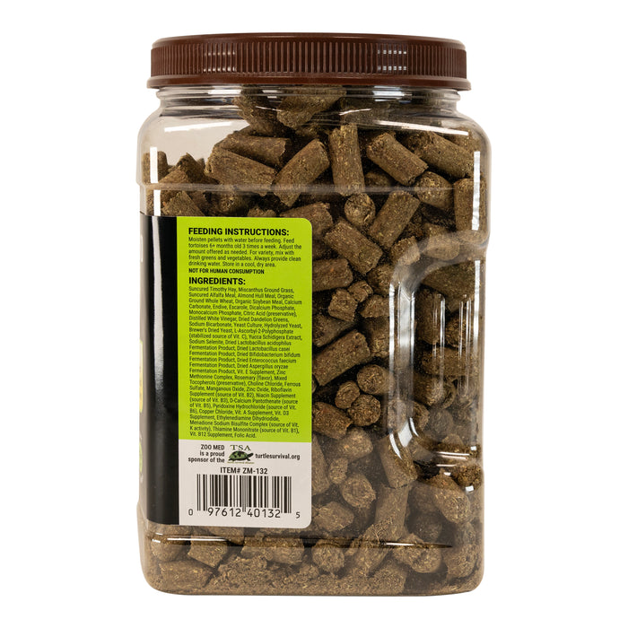 Zoo Med Natural Grassland Tortoise Dry Food 35 oz