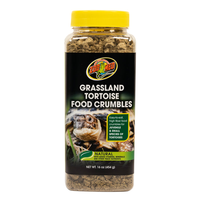 Zoo Med Grassland Tortoise Food Crumbles 16oz