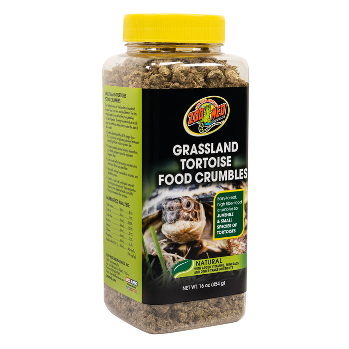 Zoo Med Grassland Tortoise Food Crumbles 16oz