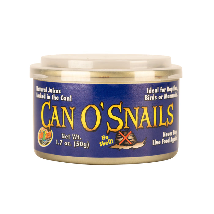 Zoo Med Can O' Snails Reptile Wet Food 1.7 oz