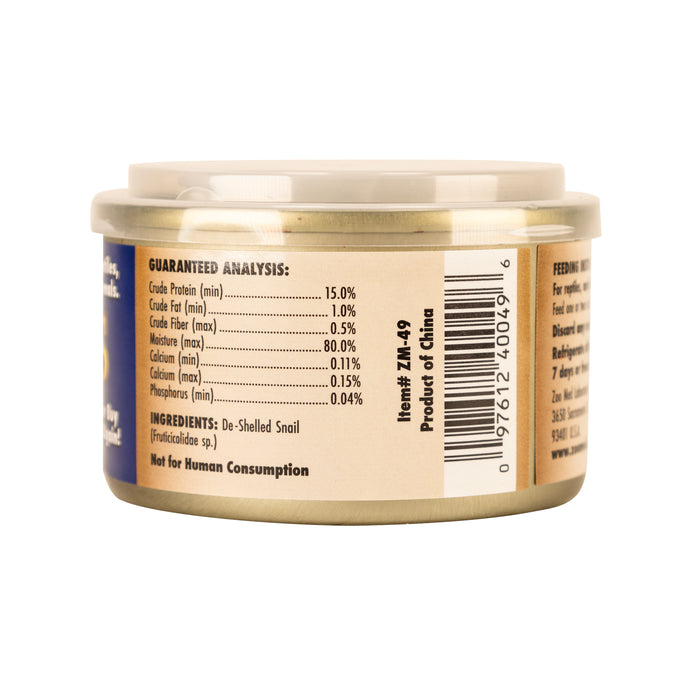 Zoo Med Can O' Snails Reptile Wet Food 1.7 oz