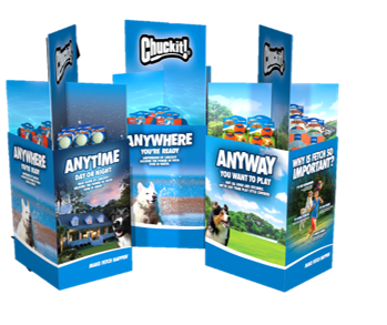 Chuckit! AAA Dump Bin Assorted Dog Toys Display 96pc