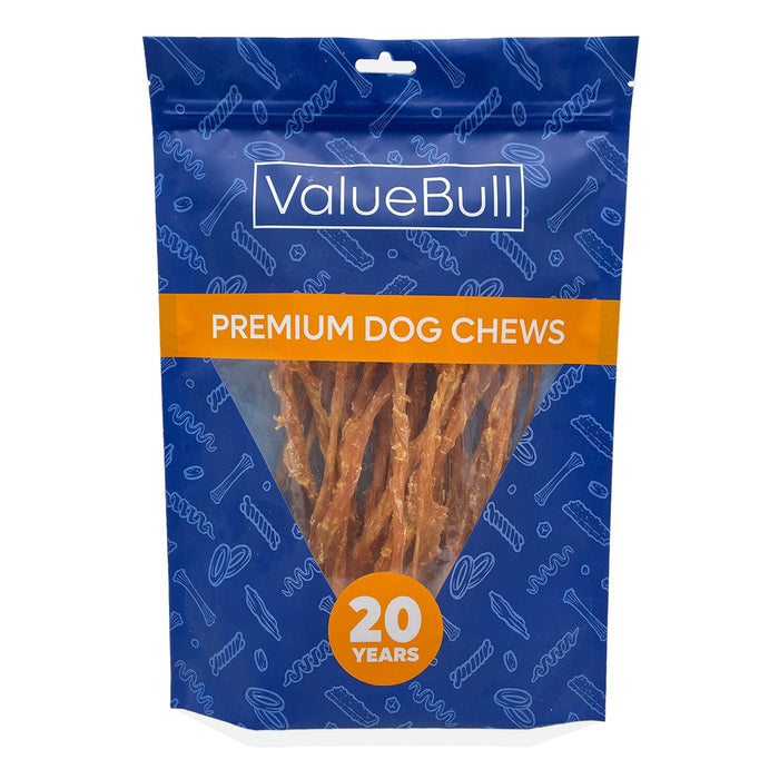 Value Pet Supplies ValueBull USA Turkey Tendons Dog Treats - 8 oz