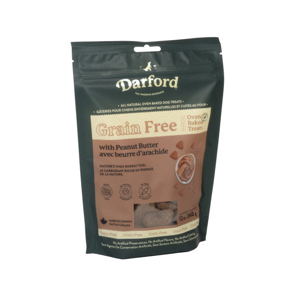 Darford Grain Free Dog Biscuits Peanut Butter Recipe 12 oz