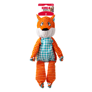 KONG Floppy Knots Dog Toy Fox XL - Image 2
