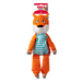 KONG Floppy Knots Dog Toy Fox XL - Image 2