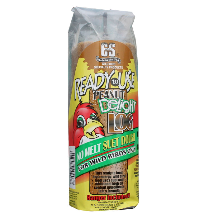 C&S RTU 2-Pound Peanut Delight Log, 8-Piece 1 Pounds