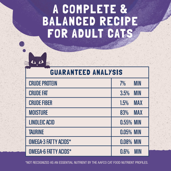 Natural Balance Pet Foods Original Ultra Platefulls Morsels in Gravy Wet Cat Food Pouch Chicken & Chicken Liver 3oz (Pack of 24)