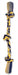 Mammoth Pet Products Cotton blend Color 3 Knot Rope Tug Toy Assorted 25in LG - Image 2