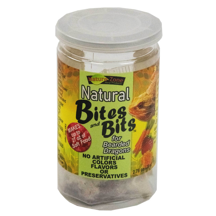 Nature Zone Natural Bites & Bits for Bearded Dragons 2.76oz