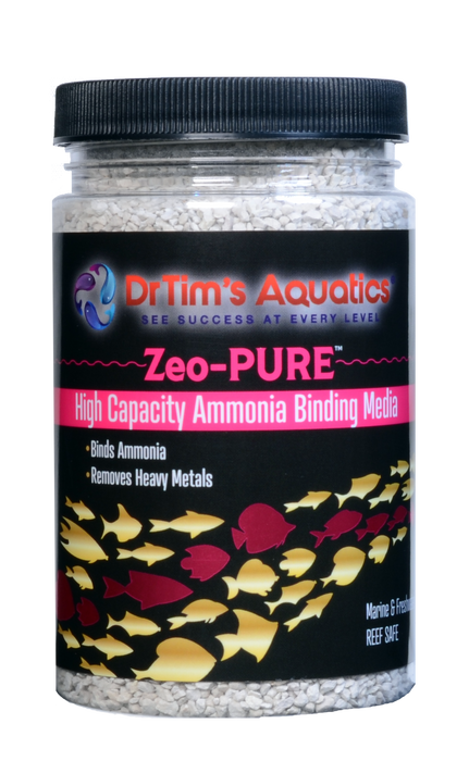 Dr. Tim's Aquatics Zeo-PURE Ammonia Binding Media 16oz 100gal