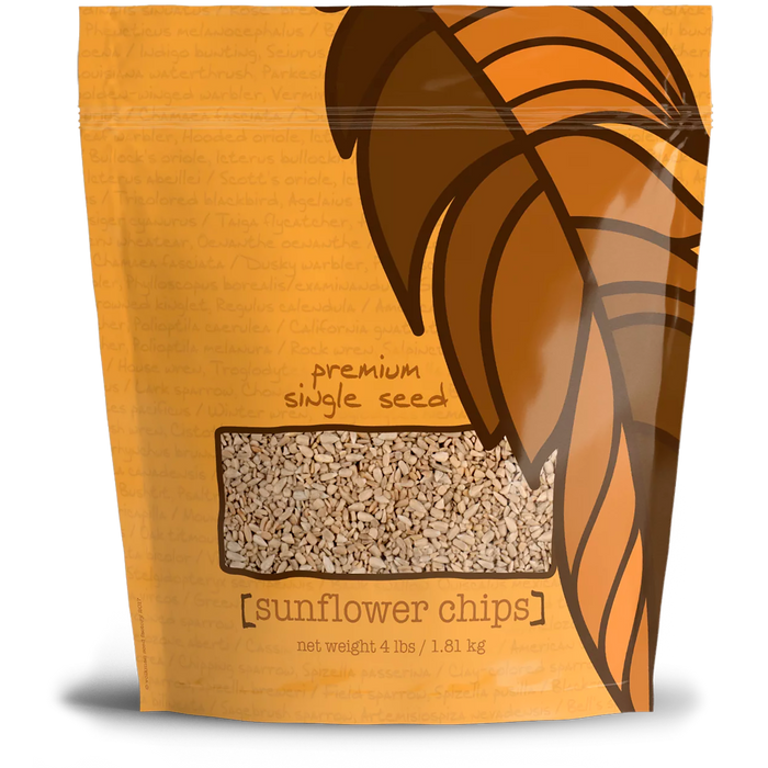 Volkman Seed Company Premium Single Seed Sunflower Chips Bird Food 4 lb