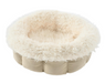 Max & Marlow Round Lounger Cat Bed Beige - Image 2