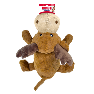 KONG Cozie Marvin Moose Plush Dog Toy Brown JUMBO XL - Image 2