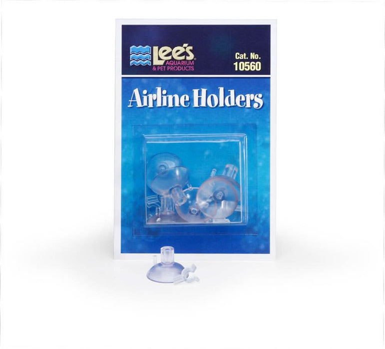 Lee's Aquarium & Pet Products Airline Holder Clear 6 Count