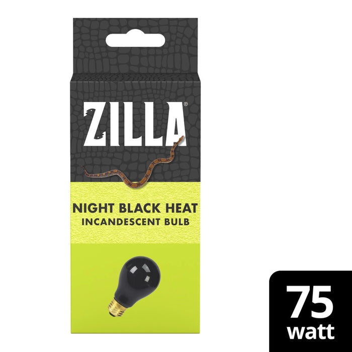 Zilla Incandescent Bulb Night Black 75 Watt
