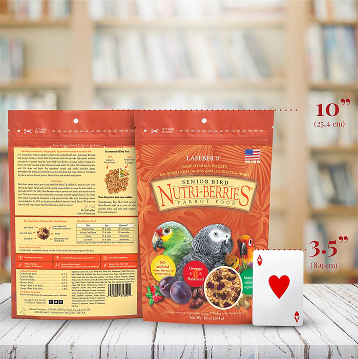 Lafeber Company Senior Bird Nutri-Berries Parrot Food 10oz