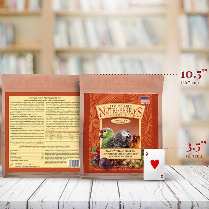 Lafeber Company Senior Bird Nutri-Berries Parrot Food 3lb