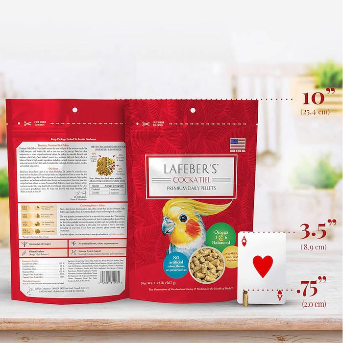 Lafeber Company Premium Daily Pellets for Cockatiels 1.25lb