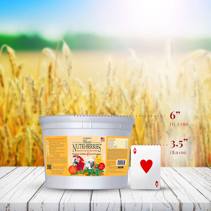 Lafeber Company Classic Nutri-Berries Macaw & Cockatoo Food 3.5lb